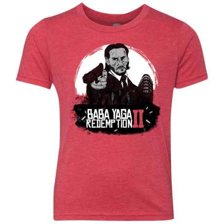 T-Shirts Vintage Red / YXS Baba Yaga Redeption Youth Triblend T-Shirt