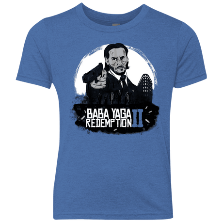 T-Shirts Vintage Royal / YXS Baba Yaga Redeption Youth Triblend T-Shirt