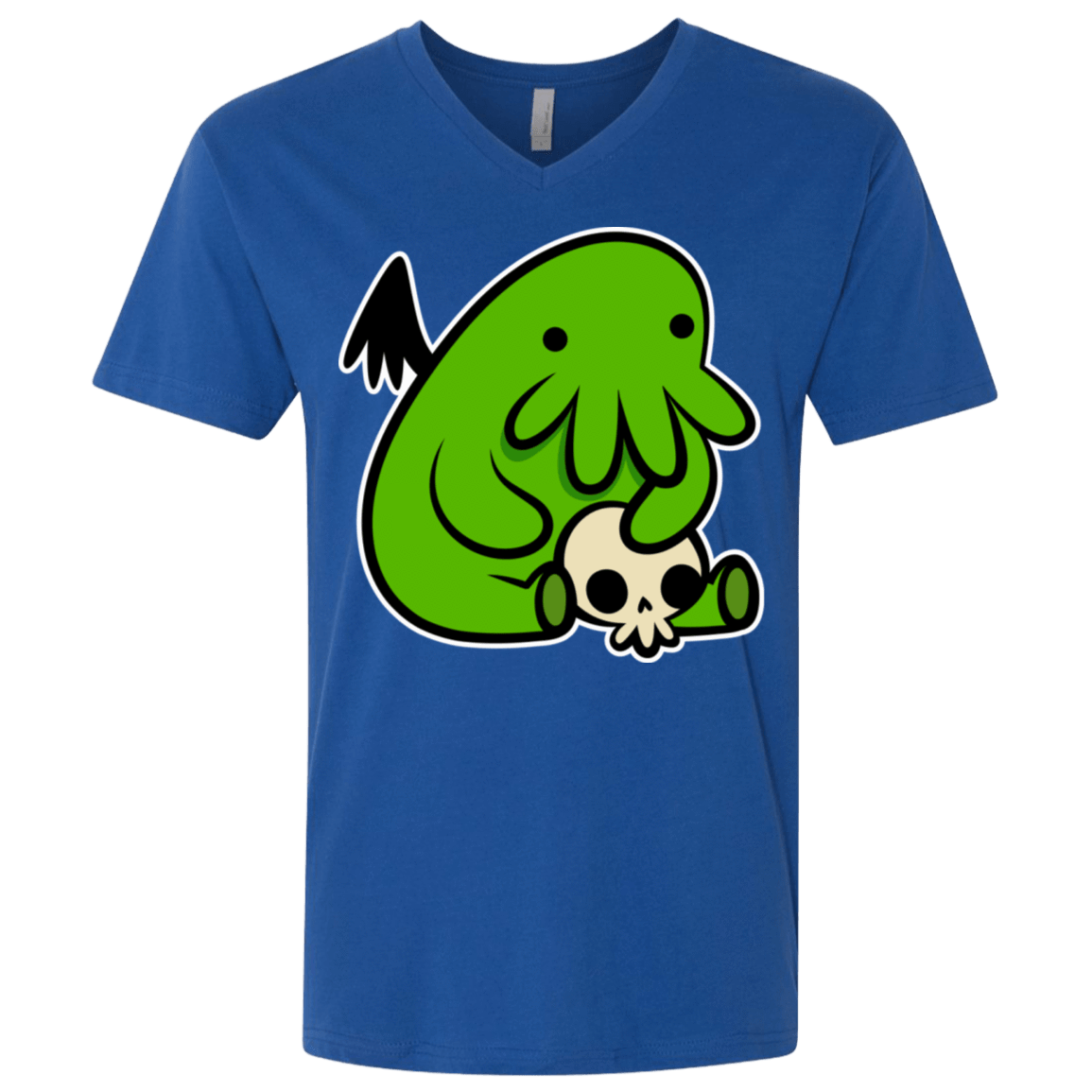 T-Shirts Royal / X-Small Baby Cthulhu Men's Premium V-Neck