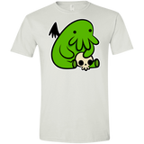 T-Shirts White / X-Small Baby Cthulhu Men's Semi-Fitted Softstyle