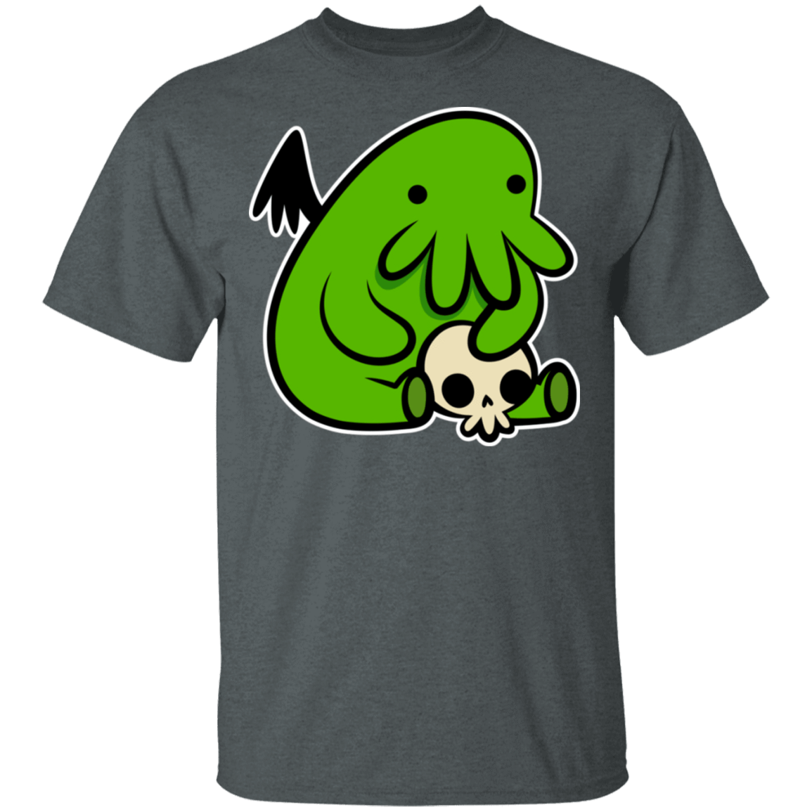 T-Shirts Dark Heather / S Baby Cthulhu T-Shirt