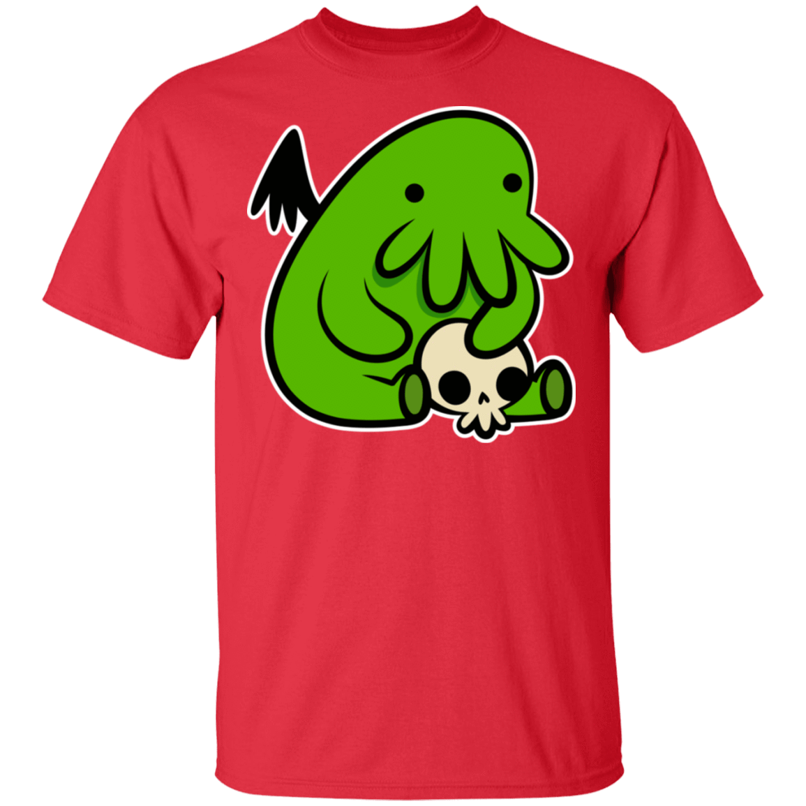 T-Shirts Red / S Baby Cthulhu T-Shirt