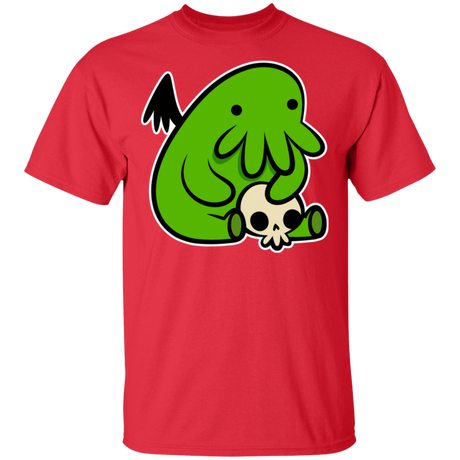 T-Shirts Red / S Baby Cthulhu T-Shirt