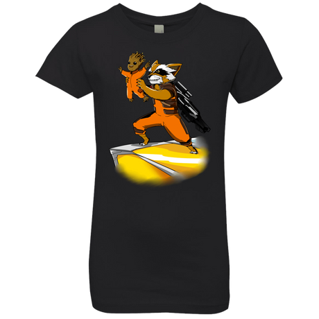 T-Shirts Black / YXS Baby Groot Girls Premium T-Shirt