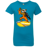 T-Shirts Turquoise / YXS Baby Groot Girls Premium T-Shirt