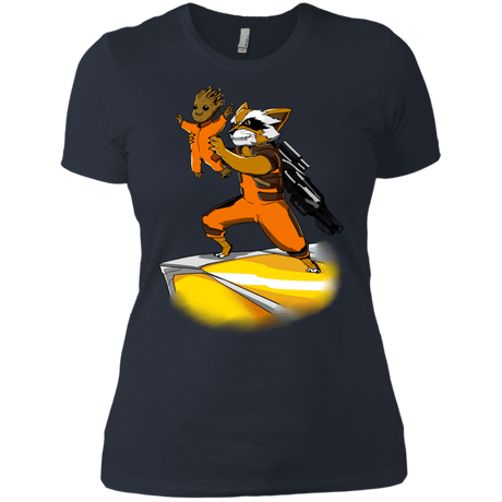 T-Shirts Indigo / X-Small Baby Groot Women's Premium T-Shirt