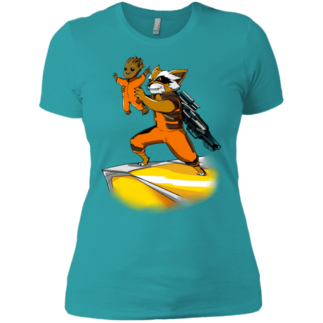 T-Shirts Tahiti Blue / X-Small Baby Groot Women's Premium T-Shirt