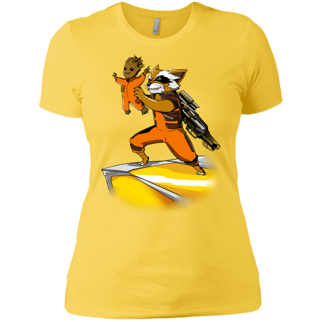 T-Shirts Vibrant Yellow / X-Small Baby Groot Women's Premium T-Shirt