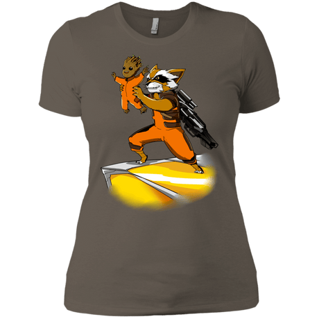 T-Shirts Warm Grey / X-Small Baby Groot Women's Premium T-Shirt