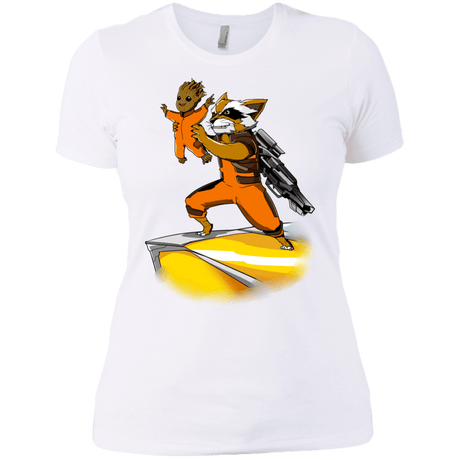 T-Shirts White / X-Small Baby Groot Women's Premium T-Shirt