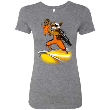 T-Shirts Premium Heather / Small Baby Groot Women's Triblend T-Shirt