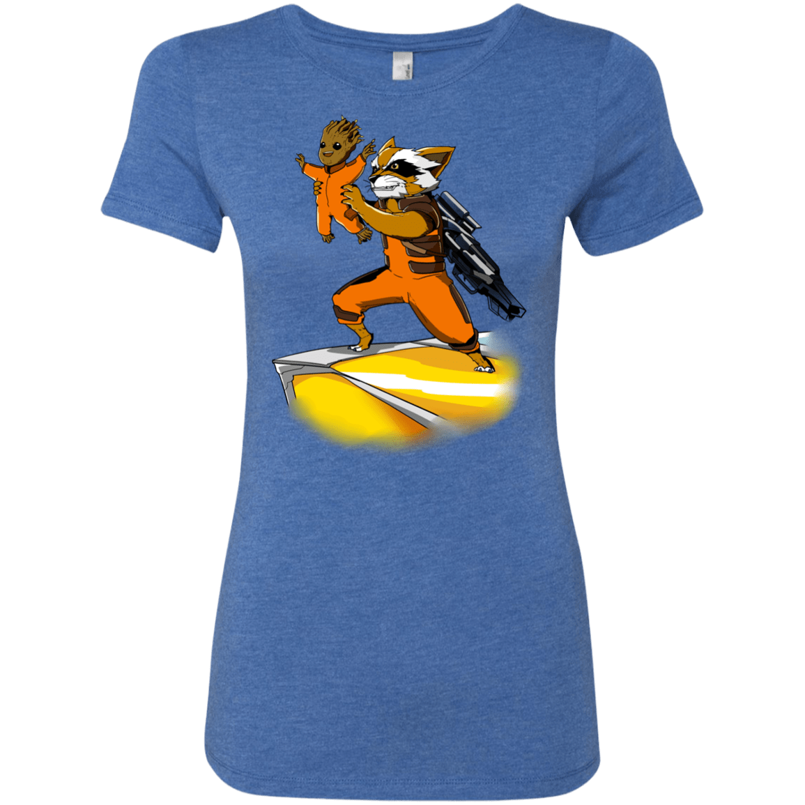 T-Shirts Vintage Royal / Small Baby Groot Women's Triblend T-Shirt