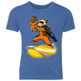 T-Shirts Vintage Royal / YXS Baby Groot Youth Triblend T-Shirt