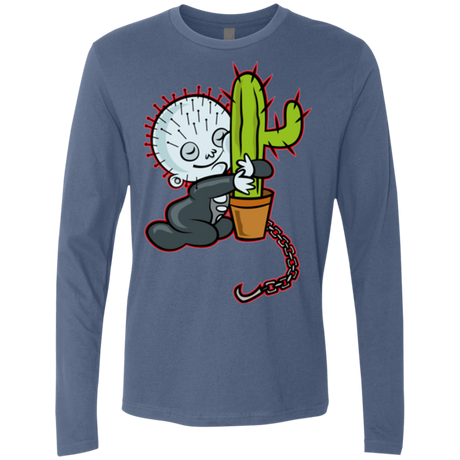 T-Shirts Indigo / Small Baby Hellraiser Men's Premium Long Sleeve