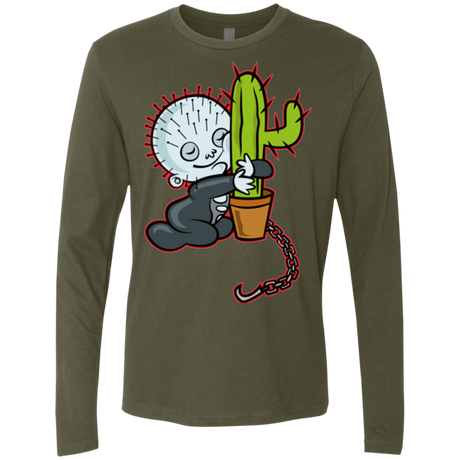 T-Shirts Military Green / Small Baby Hellraiser Men's Premium Long Sleeve