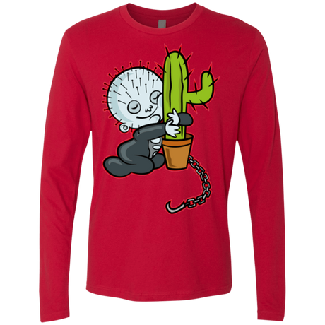 T-Shirts Red / Small Baby Hellraiser Men's Premium Long Sleeve