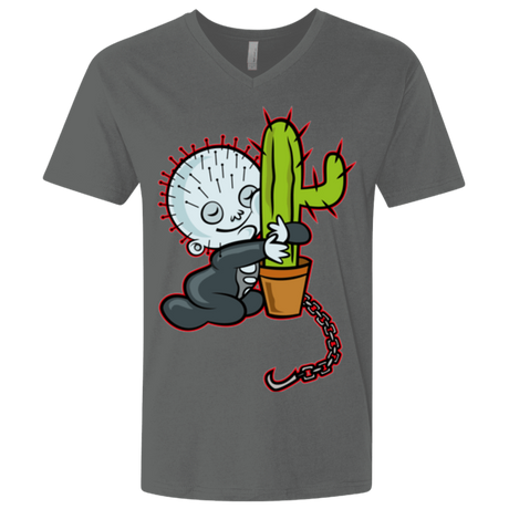 T-Shirts Heavy Metal / X-Small Baby Hellraiser Men's Premium V-Neck