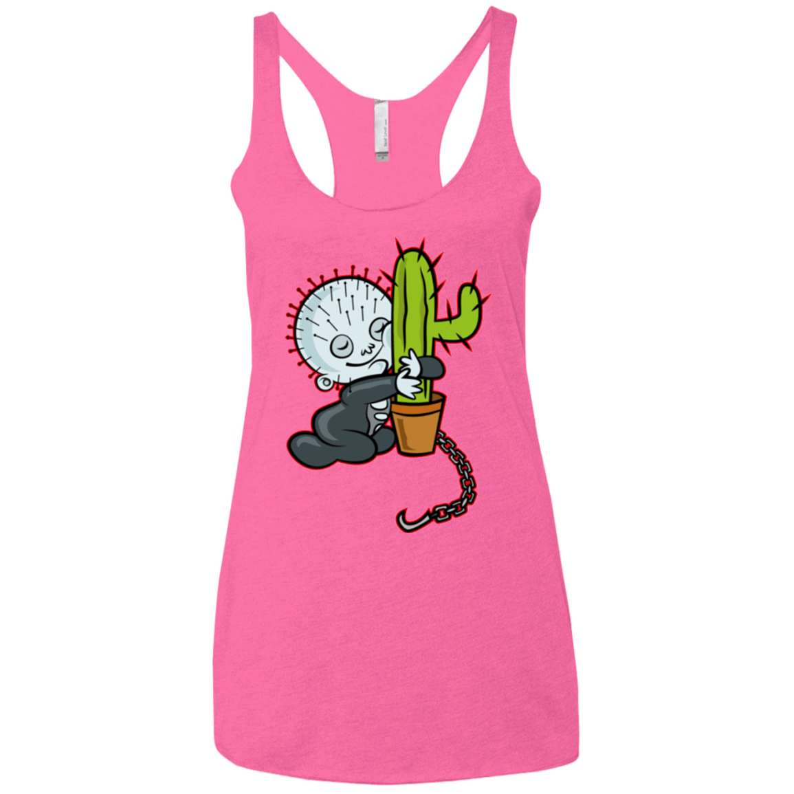 T-Shirts Vintage Pink / X-Small Baby Hellraiser Women's Triblend Racerback Tank