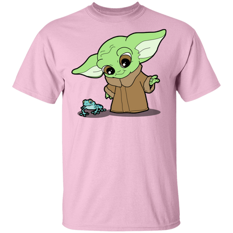 T-Shirts Light Pink / S Baby Yoda and Frog T-Shirt