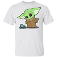 T-Shirts White / S Baby Yoda and Frog T-Shirt