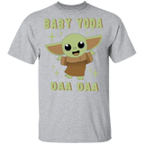 T-Shirts Sport Grey / S Baby Yoda Daa Daa T-Shirt
