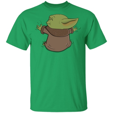 T-Shirts Irish Green / S Baby Yoda Hug T-Shirt