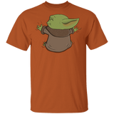 T-Shirts Texas Orange / S Baby Yoda Hug T-Shirt