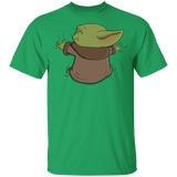 T-Shirts Irish Green / YXS Baby Yoda Hug Youth T-Shirt