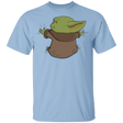 T-Shirts Light Blue / YXS Baby Yoda Hug Youth T-Shirt