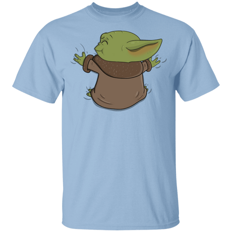 T-Shirts Light Blue / YXS Baby Yoda Hug Youth T-Shirt