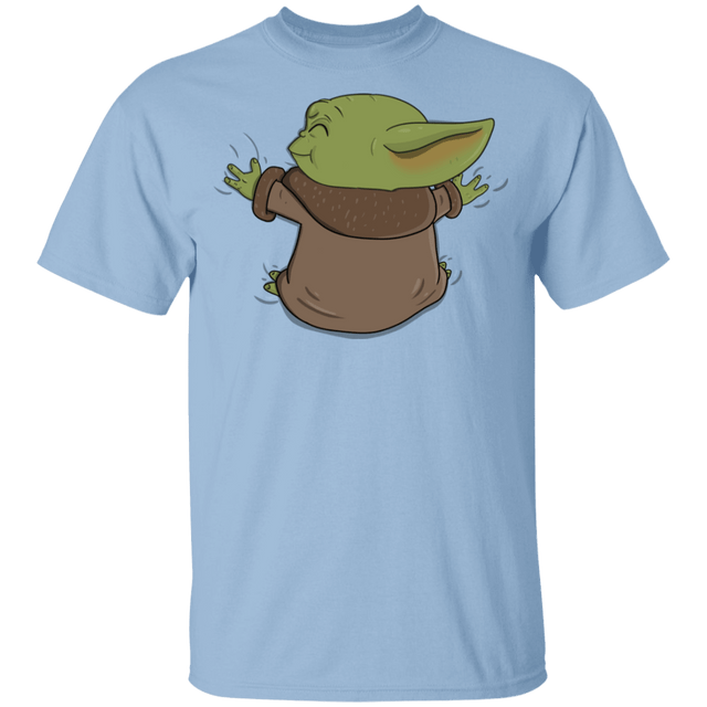 T-Shirts Light Blue / YXS Baby Yoda Hug Youth T-Shirt