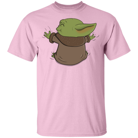 T-Shirts Light Pink / YXS Baby Yoda Hug Youth T-Shirt