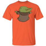 T-Shirts Orange / YXS Baby Yoda Hug Youth T-Shirt