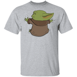 T-Shirts Sport Grey / YXS Baby Yoda Hug Youth T-Shirt