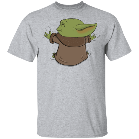 T-Shirts Sport Grey / YXS Baby Yoda Hug Youth T-Shirt
