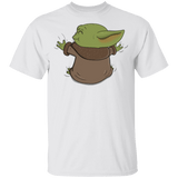 T-Shirts White / YXS Baby Yoda Hug Youth T-Shirt
