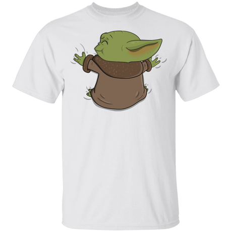 T-Shirts White / YXS Baby Yoda Hug Youth T-Shirt