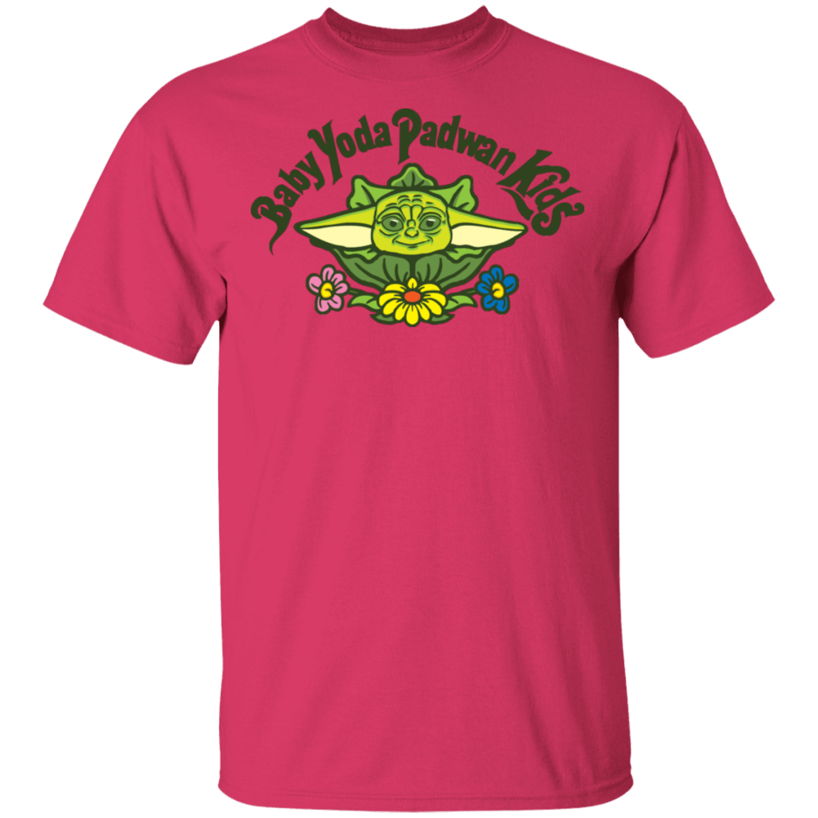 T-Shirts Heliconia / S Baby Yoda Padwan Kids T-Shirt