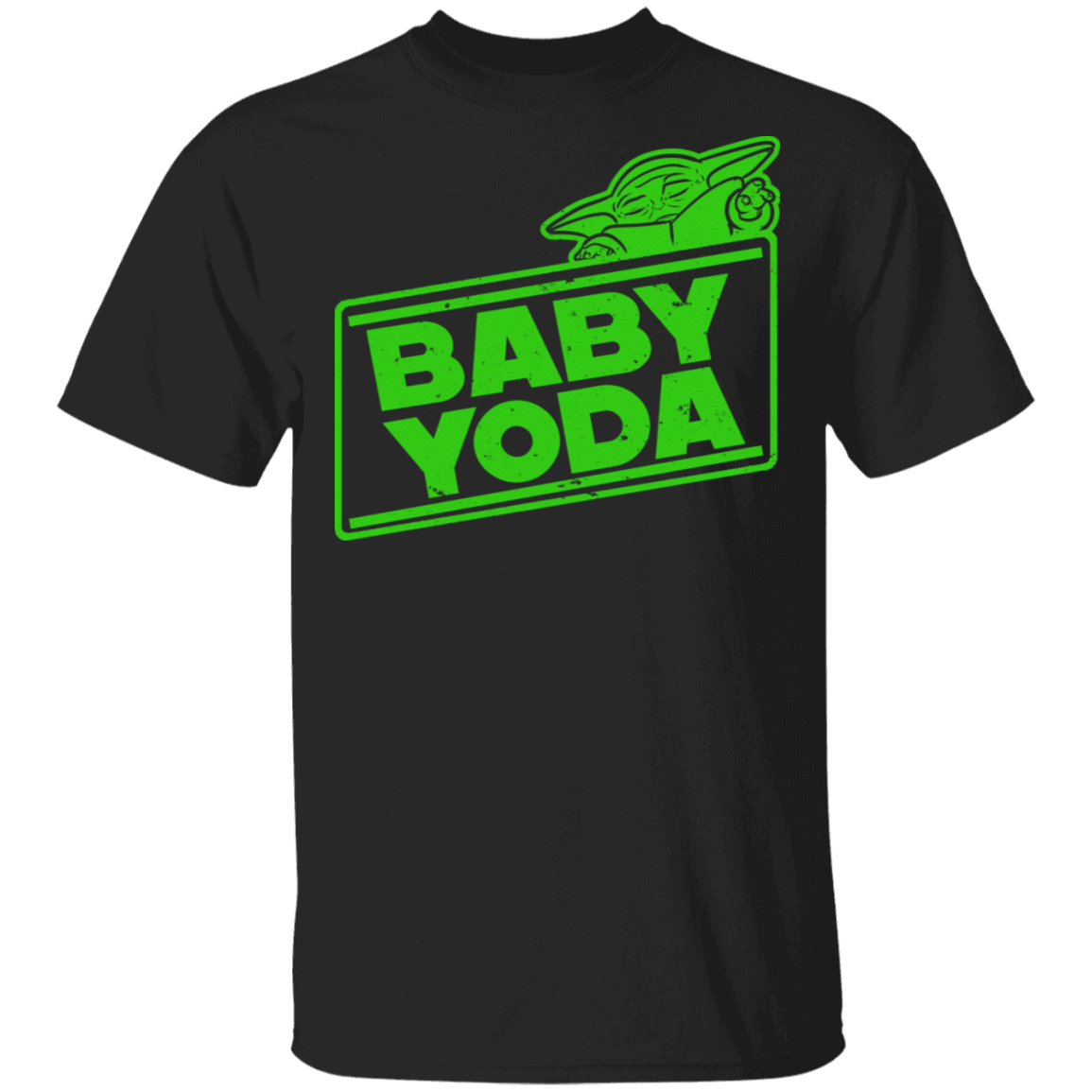 T-Shirts Black / S Baby Yoda T-Shirt