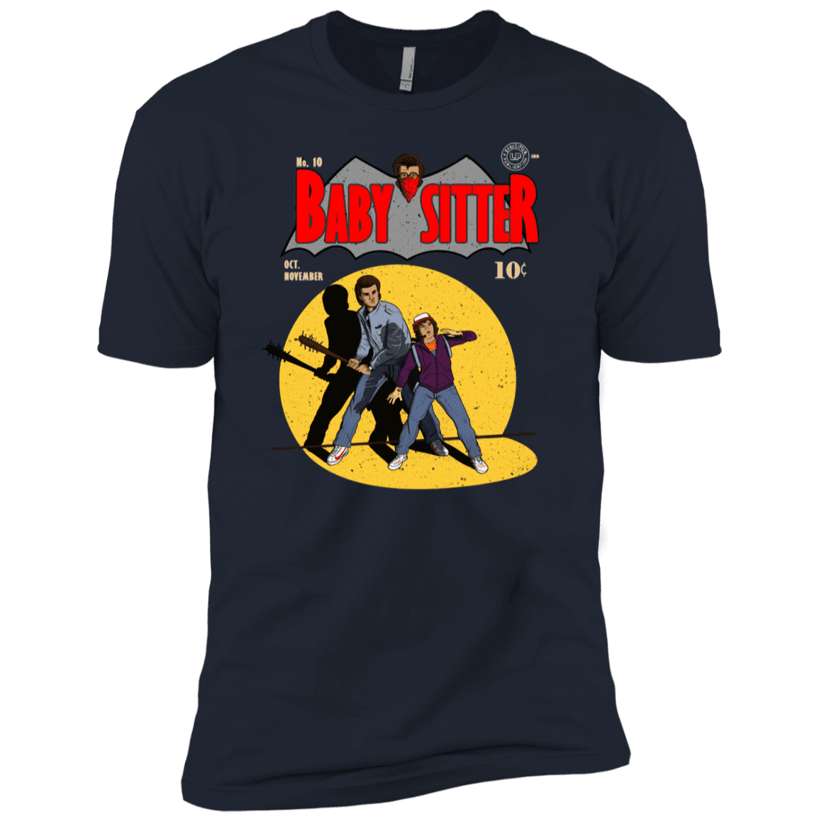 T-Shirts Midnight Navy / YXS Babysitter Batman Boys Premium T-Shirt