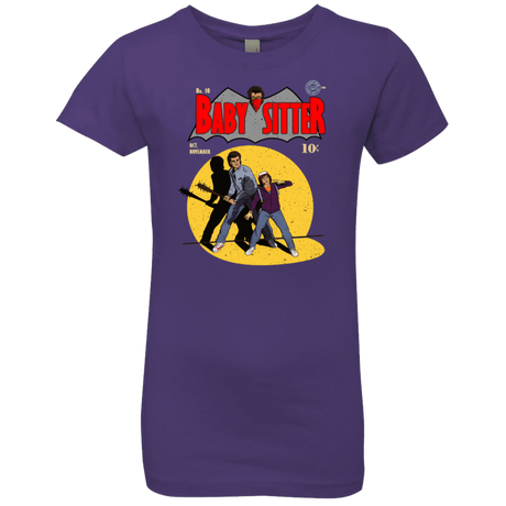 T-Shirts Purple Rush / YXS Babysitter Batman Girls Premium T-Shirt