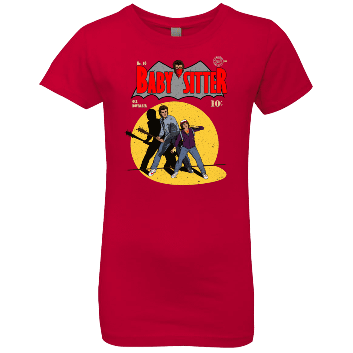 T-Shirts Red / YXS Babysitter Batman Girls Premium T-Shirt