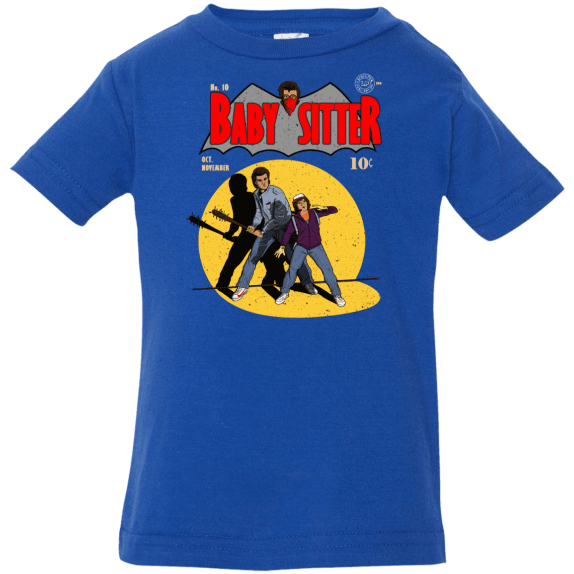 T-Shirts Royal / 6 Months Babysitter Batman Infant Premium T-Shirt