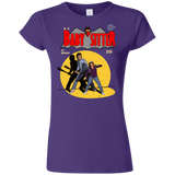 T-Shirts Purple / S Babysitter Batman Junior Slimmer-Fit T-Shirt