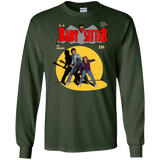 T-Shirts Forest Green / S Babysitter Batman Men's Long Sleeve T-Shirt