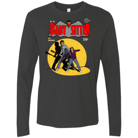 T-Shirts Heavy Metal / S Babysitter Batman Men's Premium Long Sleeve