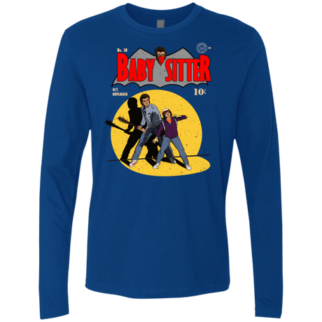 T-Shirts Royal / S Babysitter Batman Men's Premium Long Sleeve