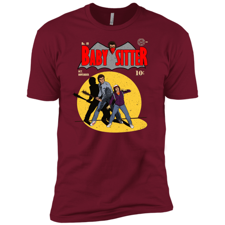 T-Shirts Cardinal / X-Small Babysitter Batman Men's Premium T-Shirt