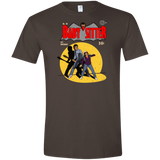 T-Shirts Dark Chocolate / S Babysitter Batman Men's Semi-Fitted Softstyle