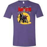 T-Shirts Heather Purple / S Babysitter Batman Men's Semi-Fitted Softstyle